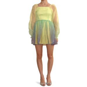 Organza Puff Dress