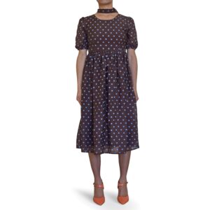 Polka Dots Midi Dress