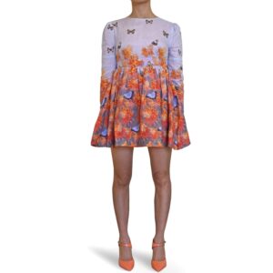 Fit & Flare Linen Dress