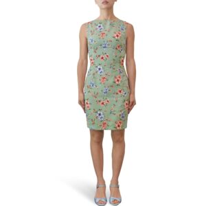 Floral Mini Sheath Dress