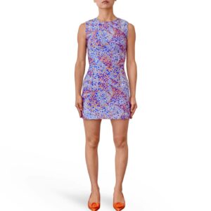 Multicolor Floral Mini Dress