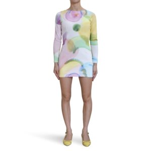 Multicolor Mini Dress